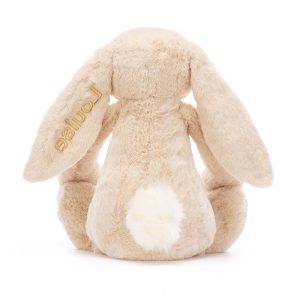 Personalised Bashful Luxe Bunny Willow Huge