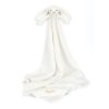 Personalised Bashful Luxe Bunny Luna Blankie