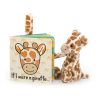 If I Were A Giraffe Book and Bashful Giraffe Small